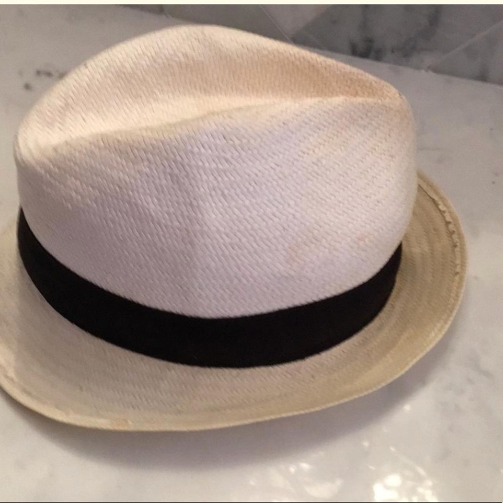 ‼️SOLD‼️Gucci Straw Fedora Beach Hat - Picture 5 of 6